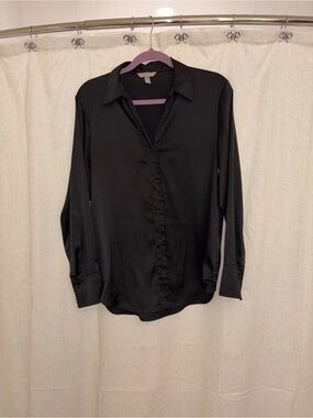 H&M satin button down